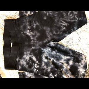 Victoria’s Secret pink tie dye leggings